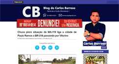 Desktop Screenshot of carlos-barroso.com